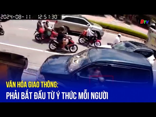 ⁣Văn hóa giao thông: phải bắt đầu từ ý thức mỗi người