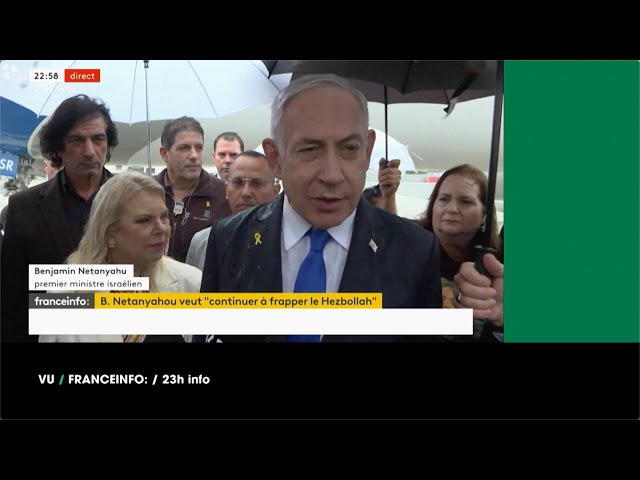 ⁣VU du 27/09/24 Netanyahou : "Ma politique"