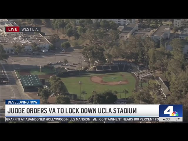 ⁣Judge orders VA to lock down UCLA stadium