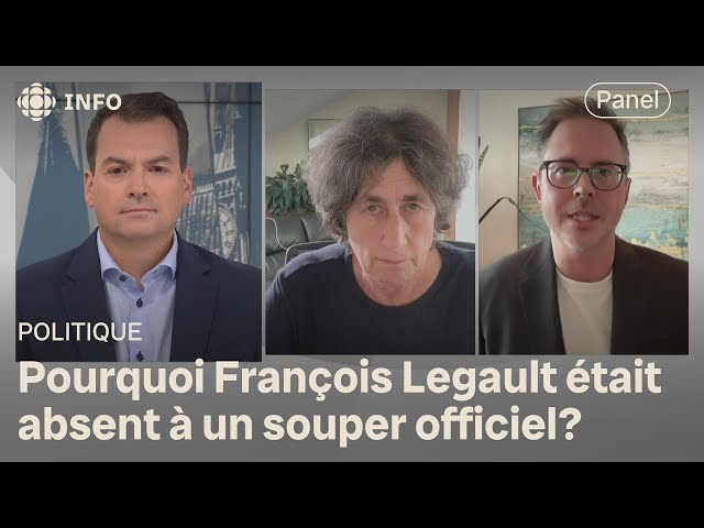 ⁣François Legault et ses ministres ont-ils boudé le souper officiel d'Emmanuel Macron? | L'