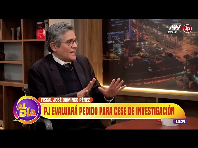 ⁣José Domingo Pérez: PJ evaluará pedido para cese de investigación