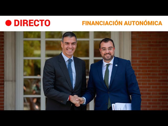 ⁣FINANCIACIÓN  EN DIRECTO: SÁNCHEZ  se REÚNE con el presidente DE ASTURIAS, ADRIÁN BARBÓN | RTVE