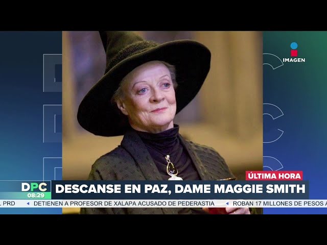 ⁣Fallece Maggie Smith, actriz de la saga de Harry Potter