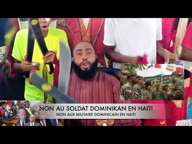 ⁣FLASH PEP AYSYEN DI NON A SOLDAT DOMINIKAN AYITI/ARAB ACHTE PLIZYE MACHET POU DI PA RENTRE AYITI