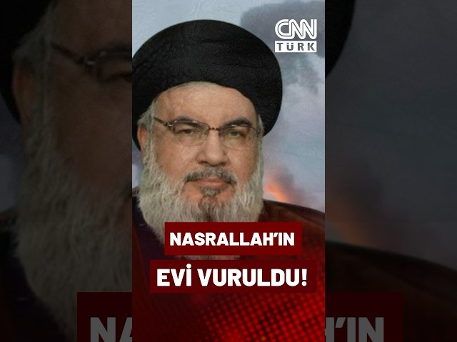 ⁣İsrail, Nasrallah’ın Beyrut’taki Evini Bombaladı! Nasrallah Yaşıyor Mu?