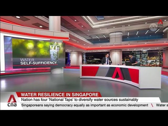 ⁣Assoc Prof Darren Sun on Singapore's journey towards water self-sufficiency