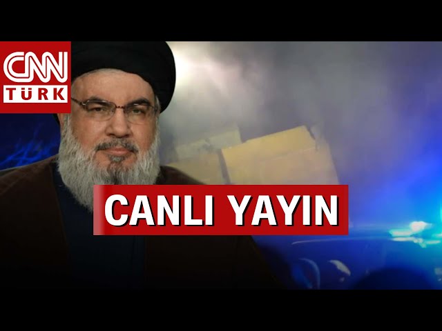 ⁣NASRALLAH'IN EVİ VURULDU! Lübnan'dan Son Dakika Haberleri... #CANLI