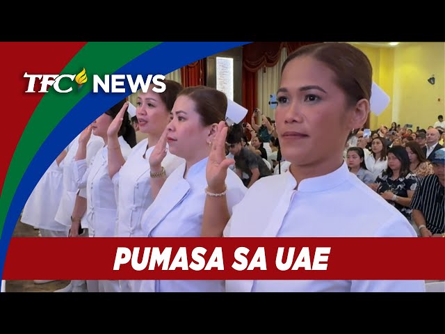 ⁣Mahigit 500 na Pinoy sa UAE pumasa sa Special Licensure Exam for Nurses | TFC News Abu Dhabi, UAE