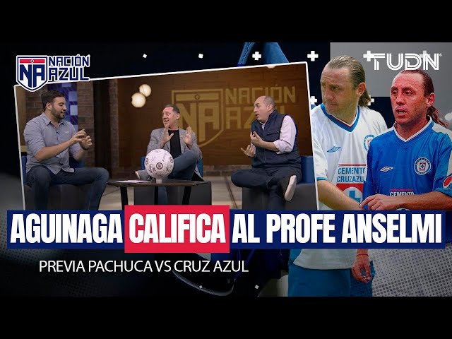 ⁣ NACIÓN AZUL: Alex Aguinaga y su ETAPA MÁGICA en Cruz Azul  PREVIA vs Pachuca | TUDN