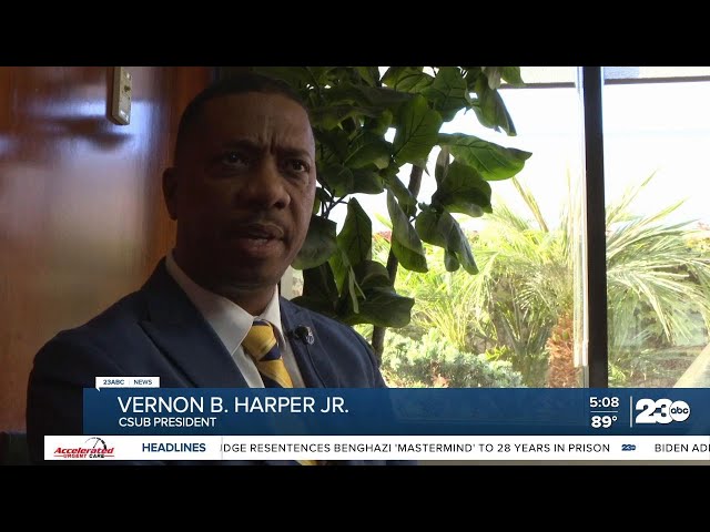 CSUB's new president Vernon B. Harper Jr. plans for Kern County students