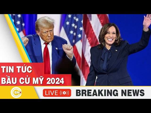 ⁣TRỰC TIẾP: Bầu cử Mỹ 2024: Đảng Cộng hòa bất ngờ "tri ân" bà Harris; Ông Trump cay cú với 