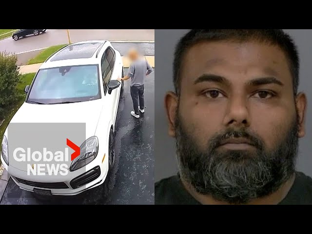 ⁣Porsche thefts: 4 charged in viral Mississauga car theft where man was struck