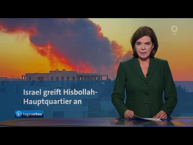 ⁣tagesschau 20:00 Uhr, 27.09.2024