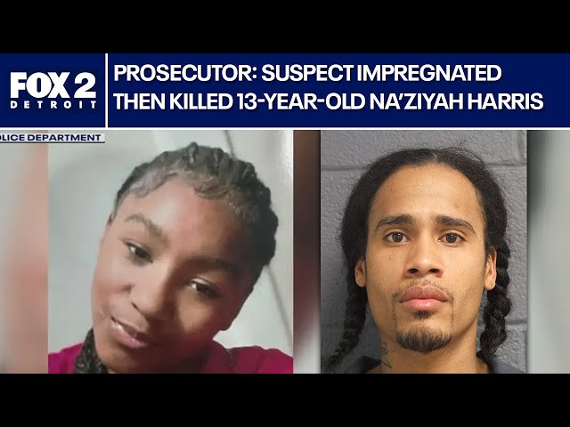 ⁣Na'Ziyah Harris: 'GROOMER, PEDOPHILE' charged in murder of 13-year-old Detroit girl