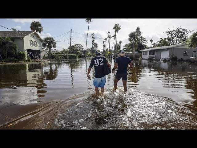 ⁣No comment :  au moins 4 morts après le passage de l'ouragan Hélène