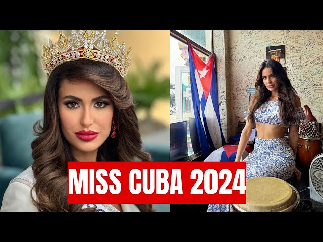 ⁣Marianela Ancheta es la joven escogida para representar a Cuba en el Miss Universo 2024