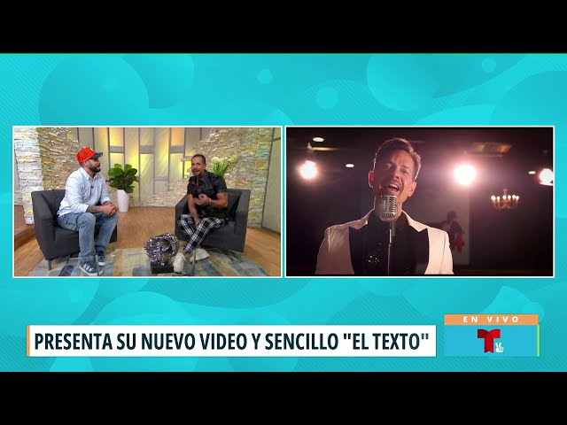 ⁣Derek Díaz presenta su nuevo video y sencillo 'El Texto'