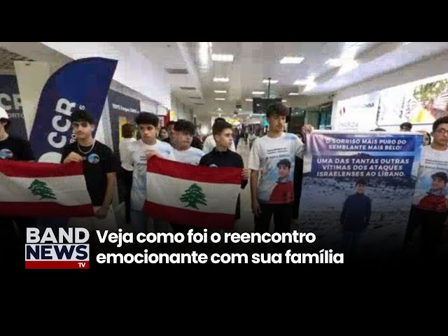 ⁣Irmãos voltam para o Brasil e reencontram a família | BandNewsTV