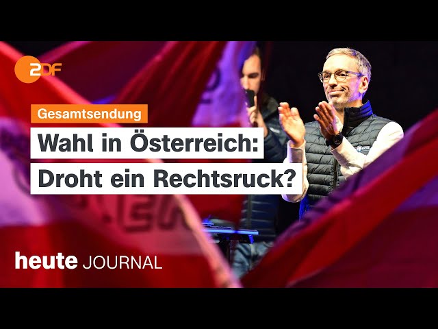 ⁣heute journal vom 27.09.2024 Österreich-Wahl, Eklat im Thüringer Landtag, Rentenpaket