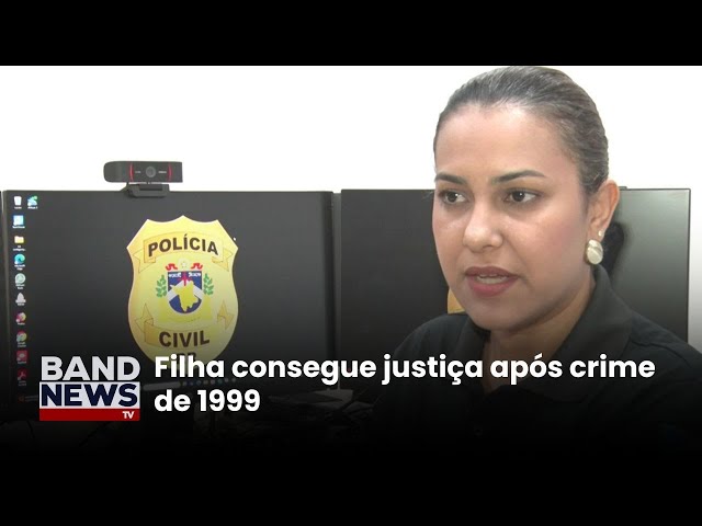 ⁣Policial prende assassino do próprio par 25 anos depois | BandNewsTV