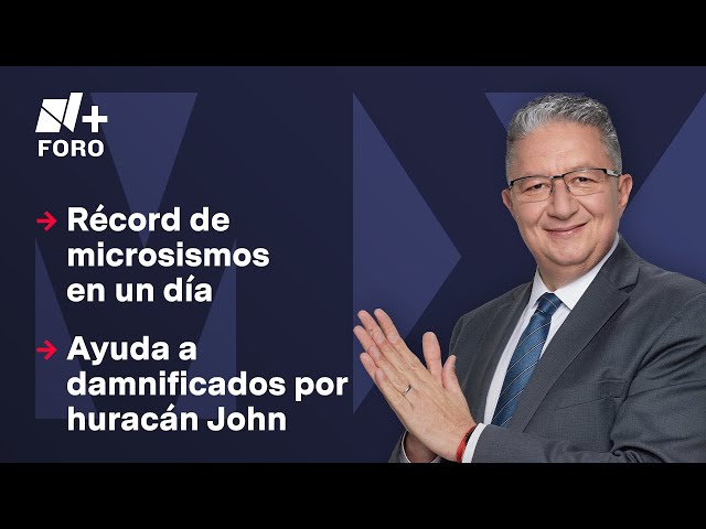 ⁣CDMX registró récord de microsismos el 26 de septiembre | Noticias MX - 27 de septiembre de 2024