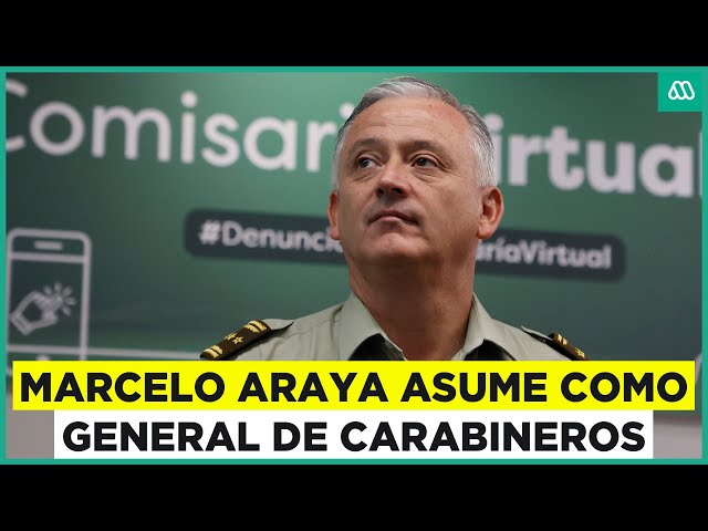 Marcelo Araya asume como el nuevo general director de Carabineros