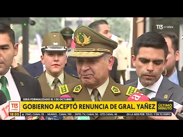 Las reacciones tras salida del Ricardo Yáñez como General Director de Carabineros