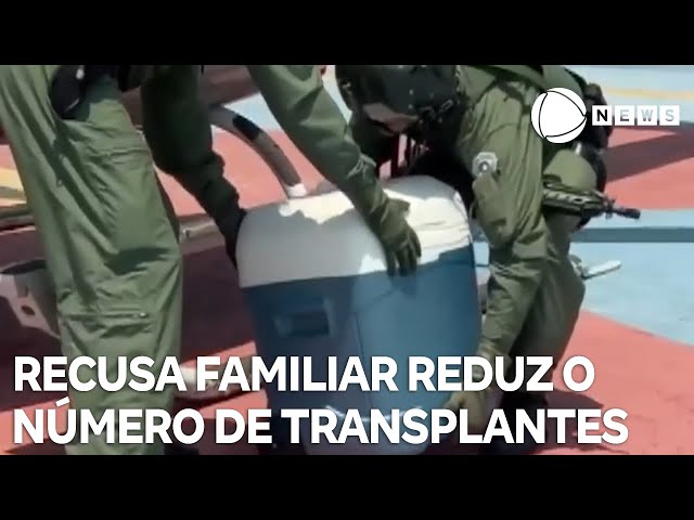 ⁣Recusa familiar reduz o número de transplantes feitos