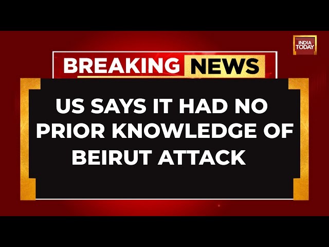 ⁣BREAKING NEWS: US Claims It Had No Prior Knowledge Of Massive Israeli Strike On Hezbollah HQ