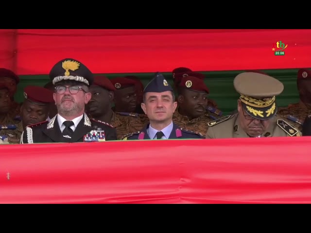 ⁣Sortie de promotion des officiers de l’académie Georges NAMOANO de Pô