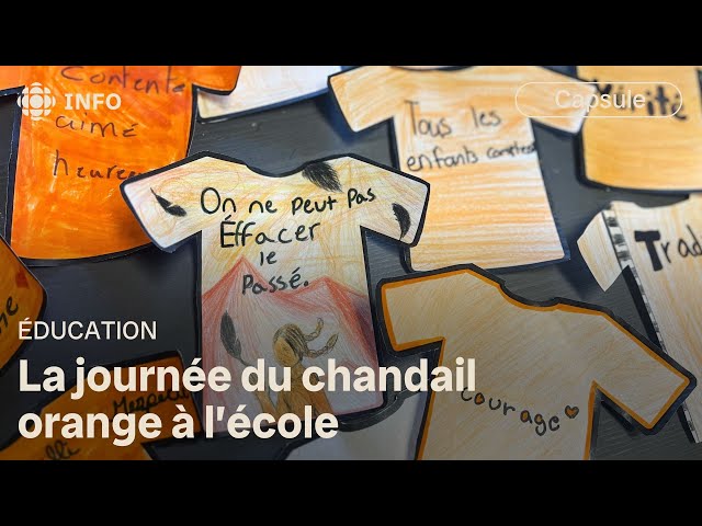 ⁣Vivre la journée du chandail orange à l’école