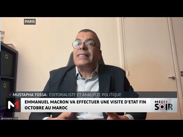 ⁣Le point sur la visite d´Etat d´Emmanuel Macron au Maroc avec Mustapha Tossa