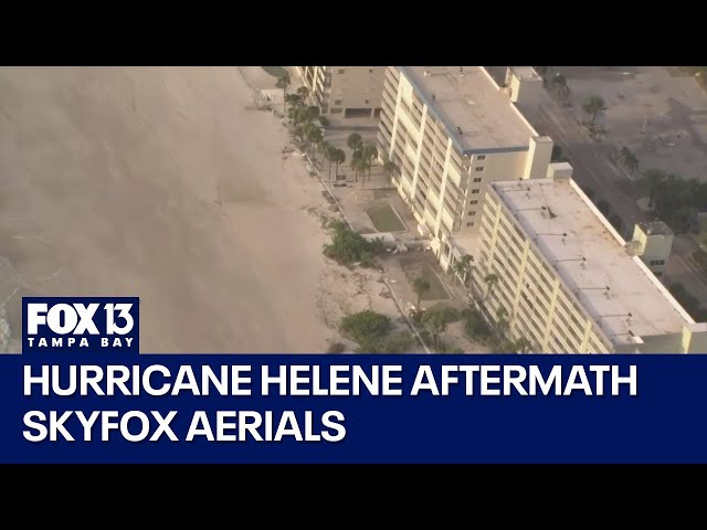 Hurricane Helene hammered Florida's coast