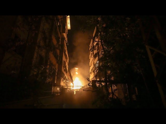 Beirut hit by massive airstrikes launched by Israel