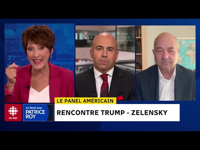 ⁣Panel américain : rencontre Trump - Zelensky