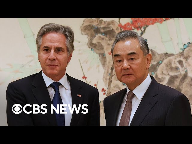 ⁣Secretary Blinken speaks after meeting with Chinese foreign minister | full video