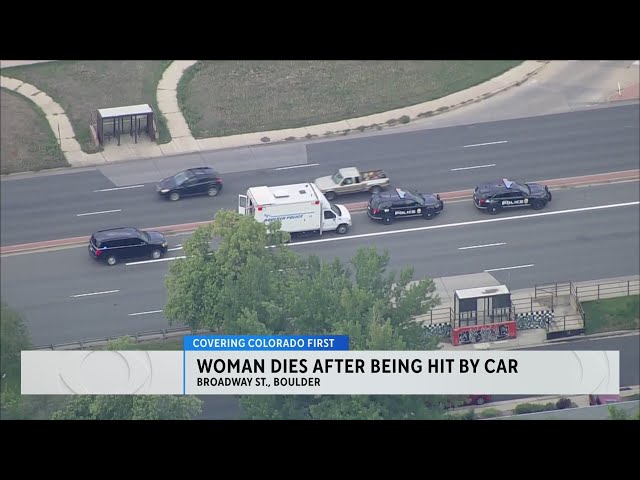 ⁣Woman struck, killed by car on Broadway early in the morning in Boulder