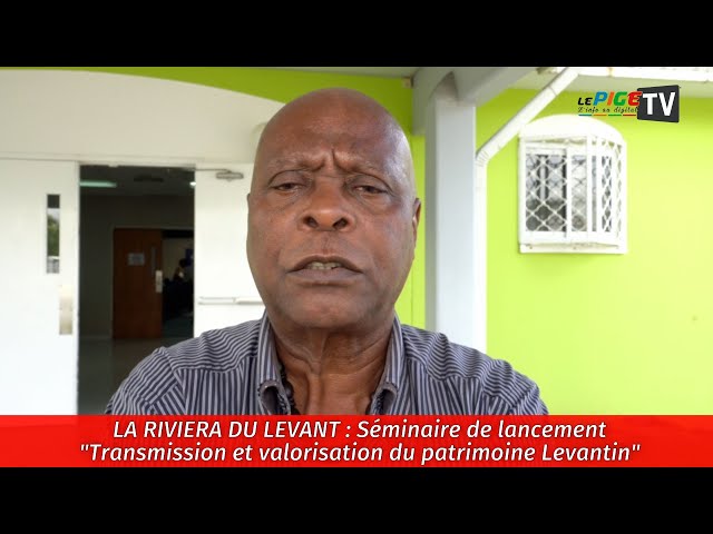 ⁣La Riviera du Levant : Séminaire de lancement "Transmission et valorisation du patrimoine Levan