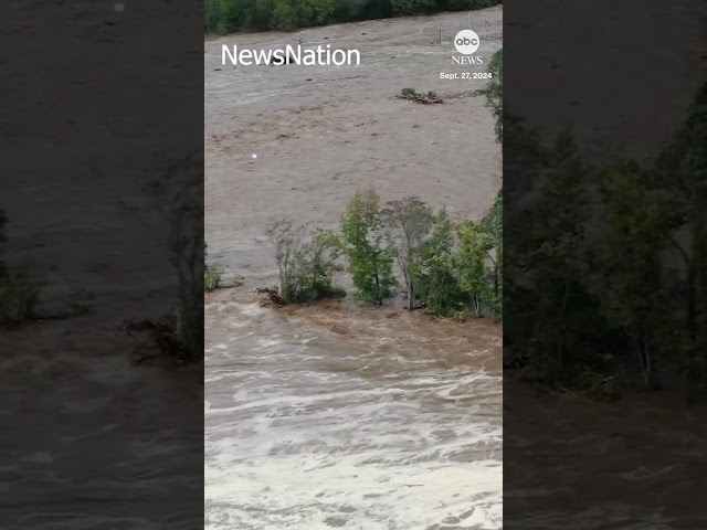 Dozens rescued from hospital roof after Hurricane Helene flooding