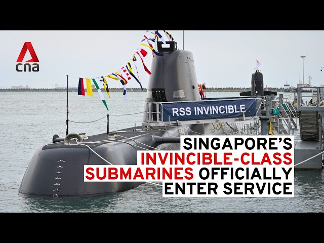 ⁣Singapore's new Invincible-class submarines: Inside the training simulators for the crew