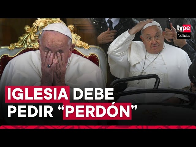 ⁣Papa Francisco reafirma que la Iglesia debe pedir “perdón” por las agresiones sexuales a menores