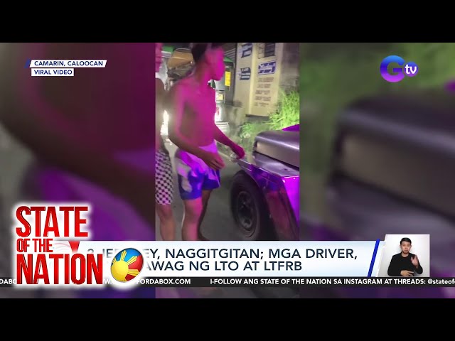 ⁣2 jeepney, naggitgitan; mga driver, pinapatawag ng LTO at LTFRB | SONA