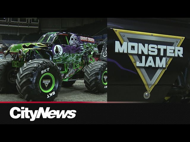 ⁣Monster Jam roars back into Vancouver