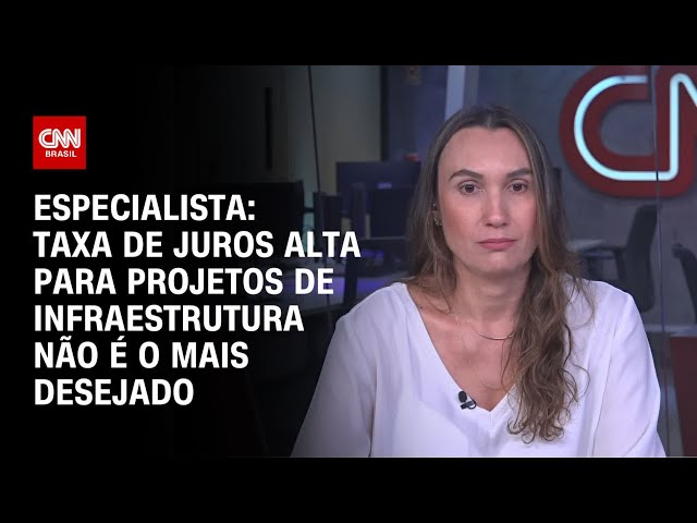 ⁣Especialista: Taxa de juros alta para projetos de infraestrutura não é o mais desejado | WW