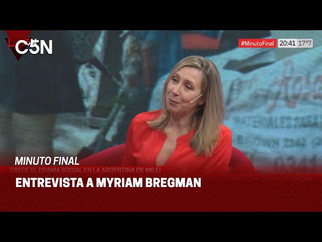 ⁣MYRIAM BREGMAN: ¨El 66% de los PIBES son POBRES¨