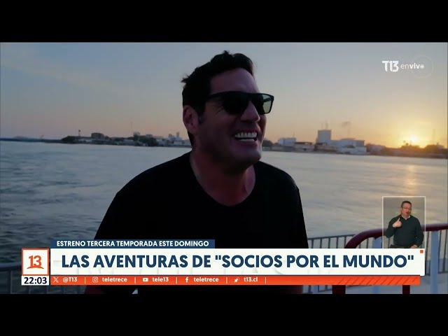 Nuevas aventuras de "Socios por el Mundo" en tercera temporada