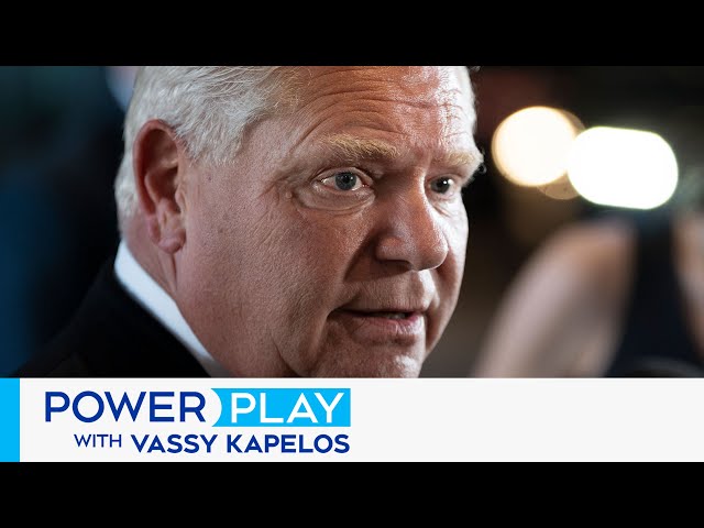 ⁣Premier Ford vows to build tunnel under Ontario’s Hwy. 401 | Power Play with Vassy Kapelos