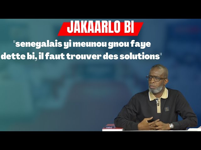 ⁣Bouba NDOUR "senegalais yi meunou gnou faye dette bi, il faut trouver des solutions"