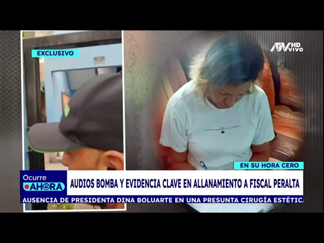 ⁣¡Exclusivo! Audios bomba y evidencia clave en allanamiento a fiscal Elizabeth Peralta