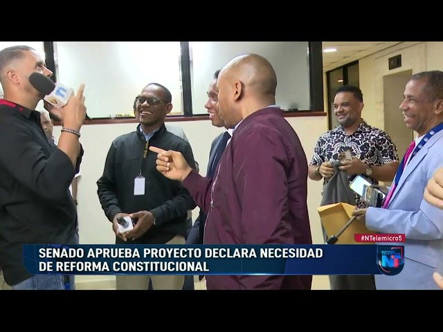 ⁣Senado aprueba proyecto declara necesidad de reforma constitucional